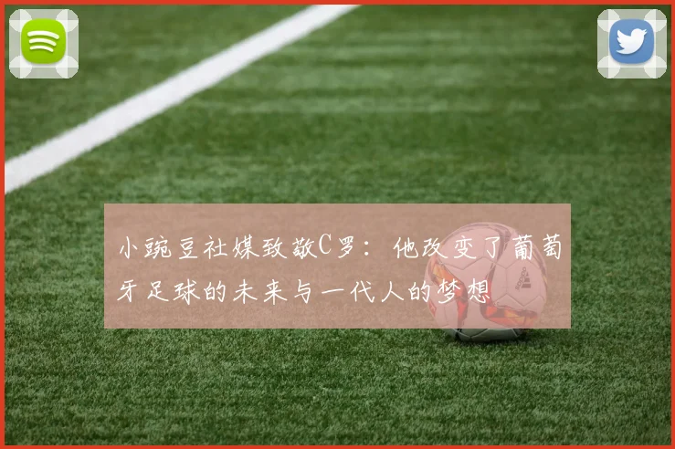小豌豆社媒致敬C罗：他改变了葡萄牙足球的未来与一代人的梦想